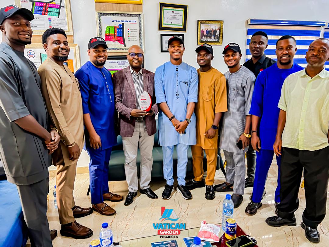 SRG GROUP COURTSEY VISIT TO VATICAN GARDEN PROJECTS