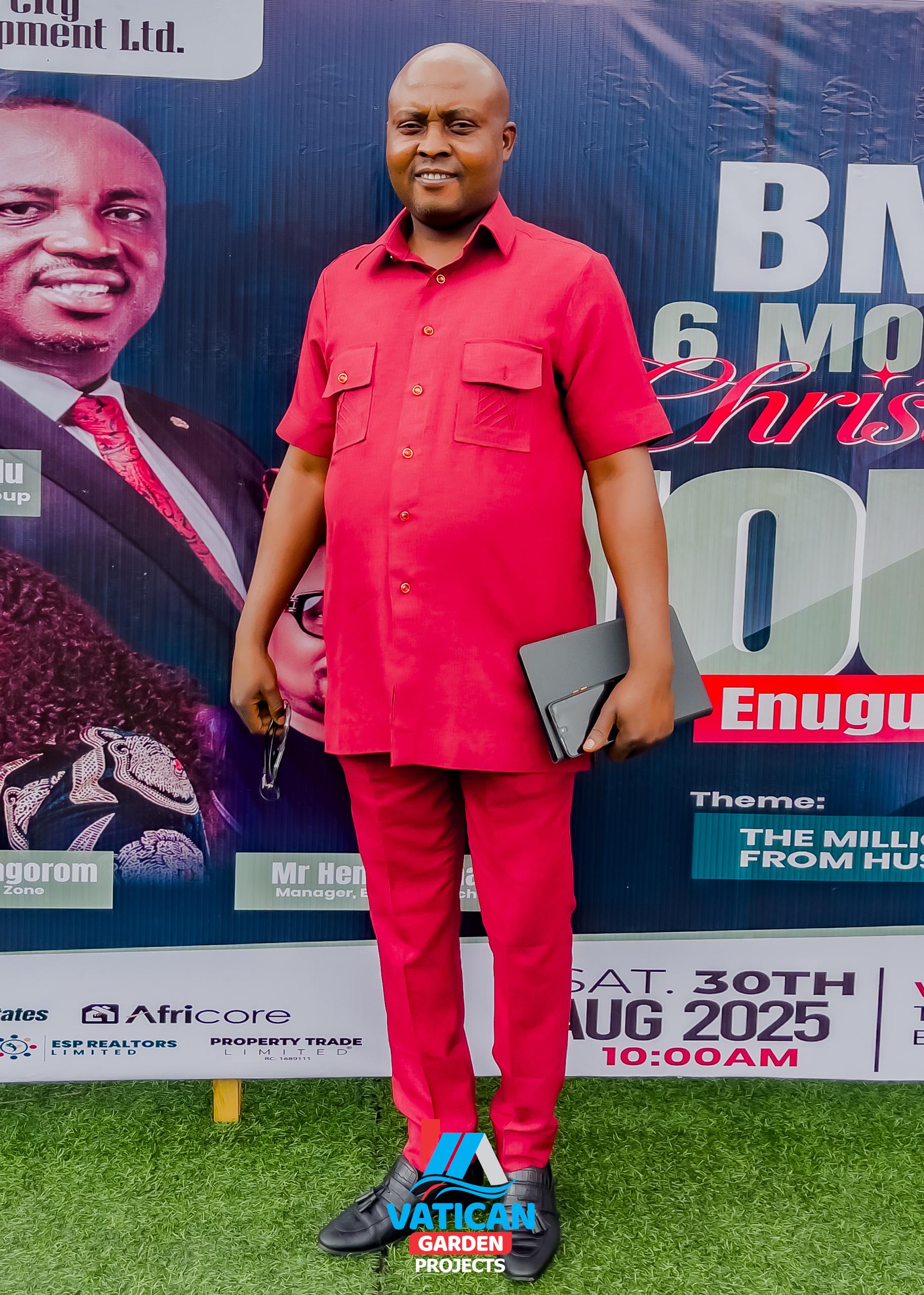 Mr. Dickson @ Capital City Enugu Realtors Summit
